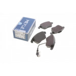 Колодки гальмівні (передні) VW Caddy/Golf/Jetta/Passat/Touran/Skoda Fabia/Octavia 03- (ушки вниз) 