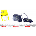 Колодки гальмівні (задні) Renault Master/Opel Movano 10- (Brembo) Q+ (однокатк.)/(з датчиком) 