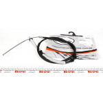 Трос ручника (задній) Fiat Doblo 01- (1810/1475mm) 