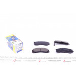 Колодки гальмівні (передні) Mitsubishi Outlander 03-/Lancer 94-/Galant/Pajero 88-03/Peugeot 4007 07 