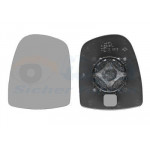 Скло дзеркала Opel Vivaro/Renault Trafic 02- (R) (верхнє) 