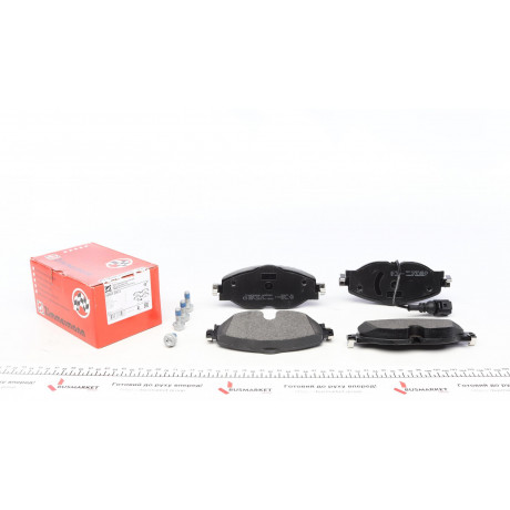 Колодки гальмівні (передні) VW Golf VII/VIII/Passat/Seat Leon 12- (TRW) (з датчиком)