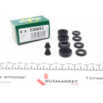 Ремкомплект циліндра гальмівного (заднього) Lada Niva/Nova/Samara 81- (d=20.6mm) (Bendix)(к-кт на 2) 