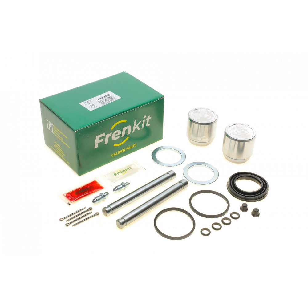 Ремкомплект супорта (переднього) MB (W631) 93-98 (d=52mm)(Bendix)(+2 поршня/направляюча) SuperKit
