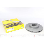 Диск гальмівний (передній) Porsche Panamera 09-16 (L) (360x36) PRO+ (з прорезом) (легований) 