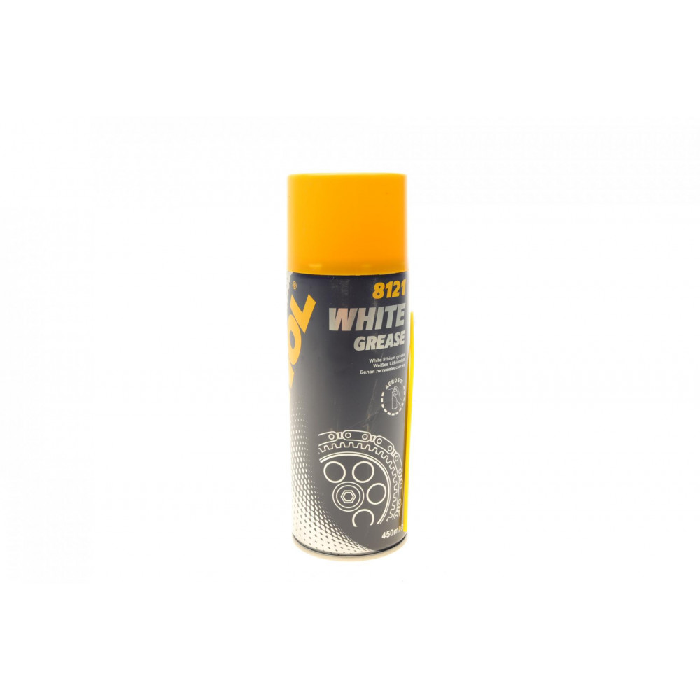 Смазка універсальна (спрей/біла/літіева) White Grease (450g)