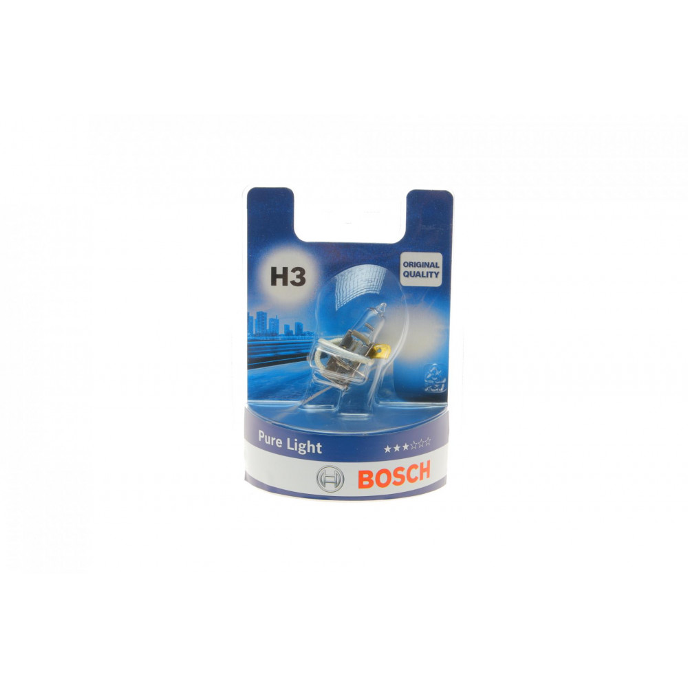 Автолампа H3 12V 55W PK22s Pure Light (BL)