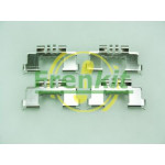 Планка супорта (переднього) прижимна (к-кт) Nissan Pixo/Suzuki Alto 09- (Nissens) 