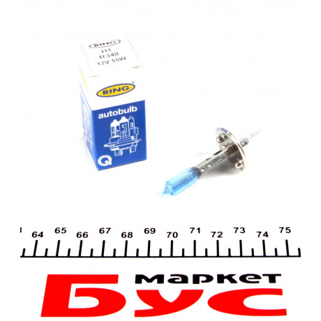 Автолампа H1 12V 55W P14.5s Ice Blue (1шт)