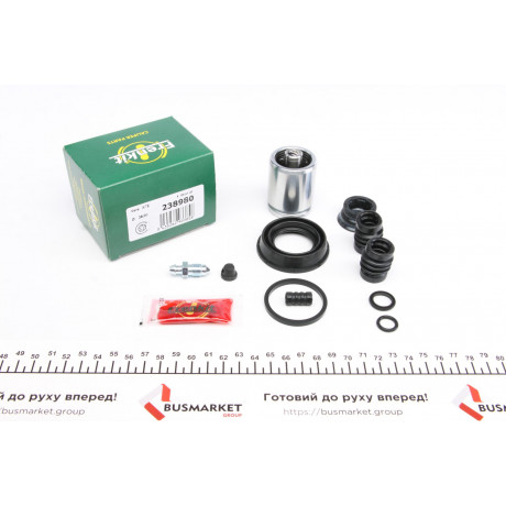 Ремкомплект супорта (заднього) Chevrolet Cruze/Zafira 09- (d=38mm) (Ate) (+поршень з механізмом)