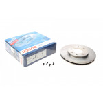 Диск тормозной (передній) Peugeot 206 1.4/1.6 98-12 (247.4x20.4) 