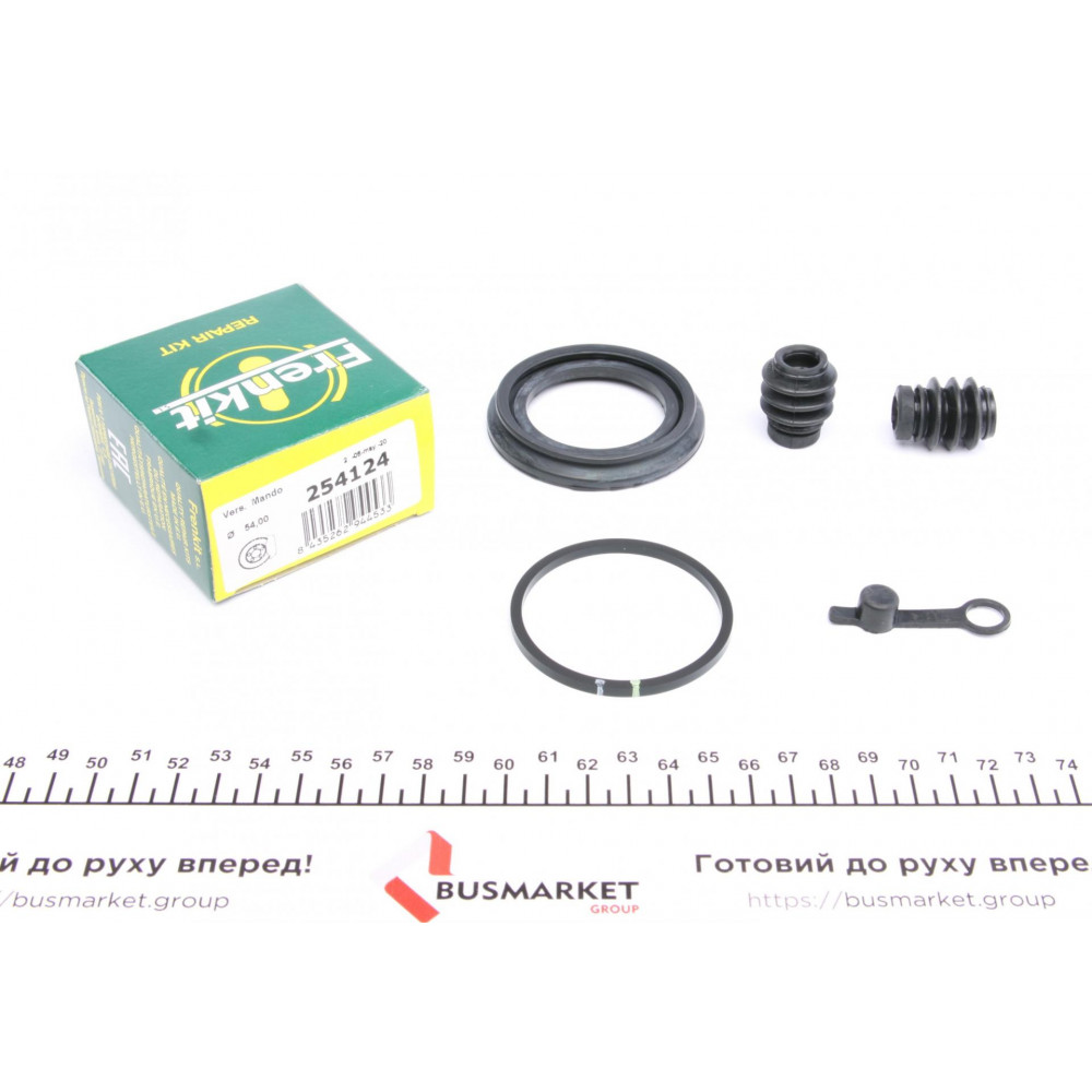Ремкомплект супорта (переднього) Nissan Almera 06-12 (d=54mm) (Mando)