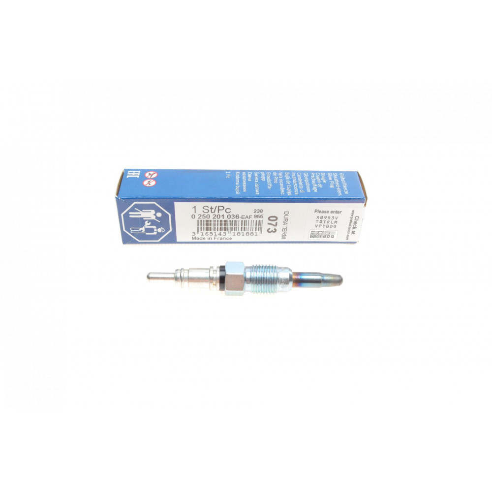 Свічка розжарювання VW Passat/Caddy II 1.9TDI 93-05 (12V) (M12x1.25) 