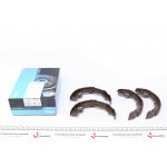 Колодки гальмівні (задні) Nissan X-Trail/Juke/Toyota RAV4/Mitsubishi Outlander II 07-12 (171.6x32) 