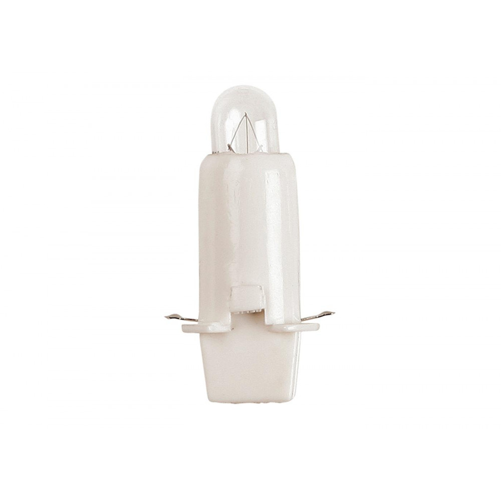 Автолампа 12V 2CP PCB 10mm Tall Twistlock White (в щиток приладів)