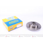 Диск гальмівний (задній) Renault Megane III/Scenic III 08- (260x8)(з підшипником)(+ABS)(d ступ.=54.9) 