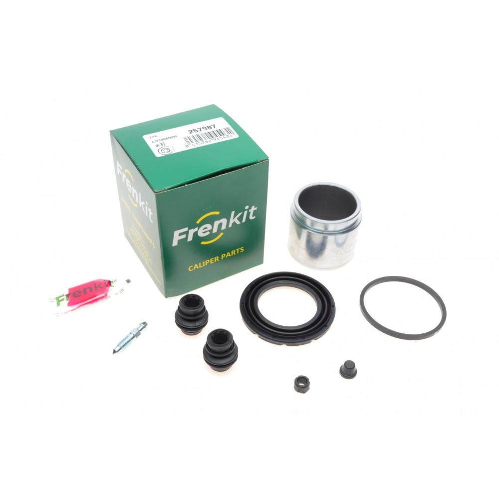 Ремкомплект супорта (переднього) Nissan Qashqai 13- (d=57mm) (+поршень) (Akebono)