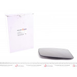 Скло дзеркала (з підігрівом) Renault Master 10- (L) 