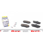 Колодки гальмівні (передні) Seat Cordoba/Ibiza/VW Caddy/Golf/Polo 91-04/Passat B3/B4 88-97 