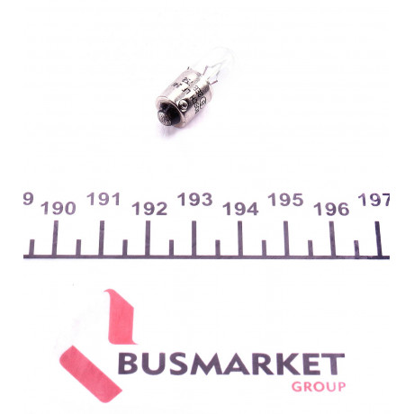 Автолампа T4W 24V 4W BA9s Trucklight