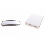 Скло дзеркала (з підігрівом) MB Sprinter 06- (R) (нижнє) (круглий кріпеж) (з'єдн. OEM/IAM) 