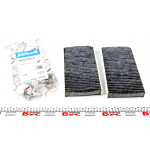 Фільтр салону Renault Laguna III 07- (вугільний) (к-кт 2 шт.) 