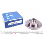 Диск гальмівний (передній) VW T3 79-92 (258x16) 