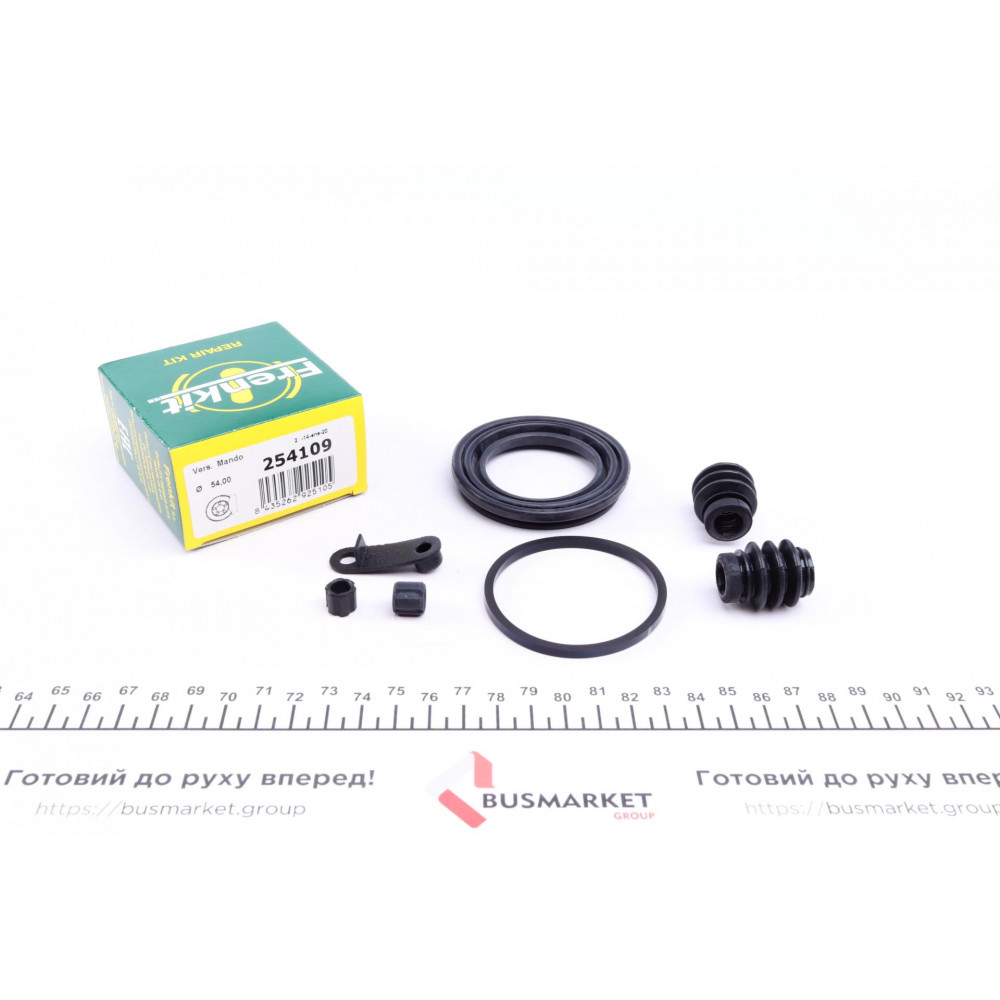 Ремкомплект супорта (переднього) Hyundai Elantra/Kia Rio 03- (d=54mm) (Mando)