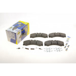 Колодки гальмівні (передні/задні) MB Sprinter (901-905) 208-616 95-/VW LT 96-06 (+датчики) 