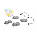 Колодки гальмівні (задні) Audi A8 09-(з датчиками) 