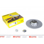 Диск гальмівний (задній) Renault Kangoo 08- (274х11) (+ABS) (з підшипником) PRO 