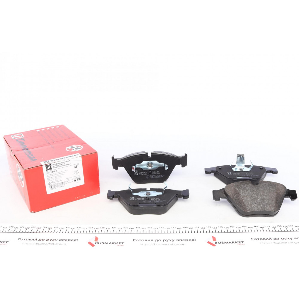 Колодки гальмівні (передні) BMW 3 (E90/E92/E93) 06-13 (Ate-Teves)