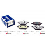 Колодки гальмівні (передні) Audi A4/VW Passat 1.6-2.8 95-01 