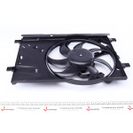 Вентилятор радіатора Fiat Punto/Opel Corsa 05- (з дифузором) 