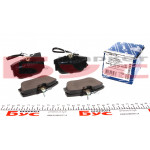 Колодки гальмівні (задні) VW T4 98-00- R16 (з датчиками) 