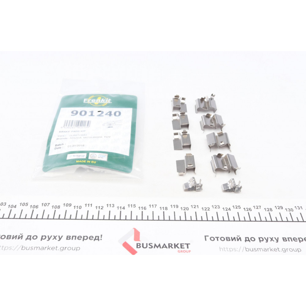 Планка супорта (переднього) прижимна (к-кт) Mitsubishi Pajero 99-07 (Sumitomo)