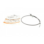 Трос ручника (задній) (L) Toyota Corolla 1.6/1.8 16V/2.0/2.2 D4d 01-09 (1927/1705 мм) 