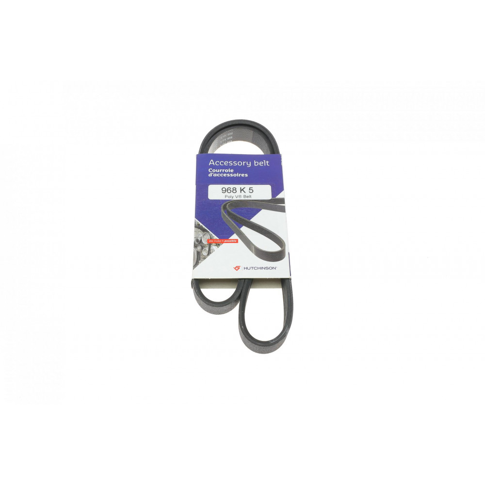Ремінь генератора Fiat Scudo 2.0 JTD 99-06 (5PK968)