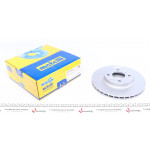 Диск гальмівний (передній) Renault Logan II/Sandero 13-/Clio IV 14- (258x22)(з покриттям)(вентил.) 