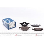 Колодки гальмівні (задні) BMW 3 (E90-E93) 04-13 (Ate) 