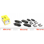 Колодки гальмівні (задні) Hyundai Santa Fe II 06-/Kia Sorento II 09- Q+ 