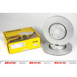 Диск гальмівний (передній) Renault Laguna II 01- (300x26) PRO 