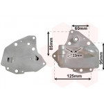 Радіатор масляний Fiat Doblo/Opel Combo 1.6D 10- (теплообмінник) 