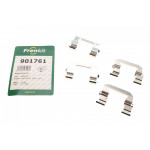 Планка супорта (переднього) прижимна (к-кт) Opel Antara/Chevrolet Captiva 2.0-3.2 06- (Mando) 