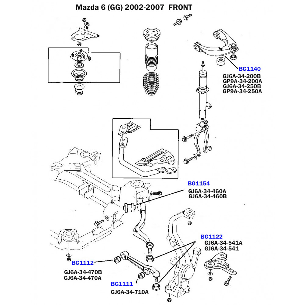 Подушка міжресорна MB Sprinter 95-06/Ford Transit 00-
