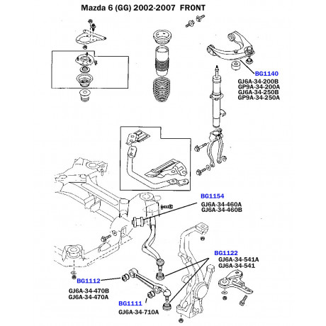 Подушка міжресорна MB Sprinter 95-06/Ford Transit 00-
