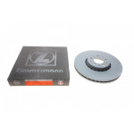 Диск гальмівний (передній) Volvo XC90 02-15 (328x30) (с вентиляцією) (с покриттям) 