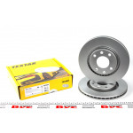 Диск гальмівний (передній) Citroen Berlingo/Peugeot Partner 01- (266x22) (+ESP) PRO 