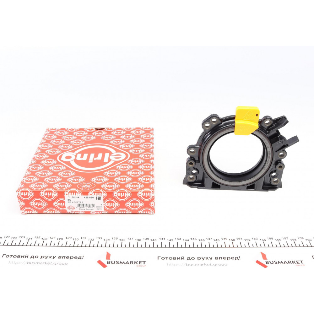 Сальник колінвалу (задній) VW Caddy/Touran/Audi A3 1.4/1.6FSI (85x111/163x15.5) (PTFE)