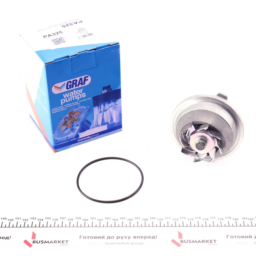 Помпа води Opel Astra F/Kadett E/Omega A/Vectra A/Ascona C 1.6/1.8/2.0 84-98 (21z) (B/B) (8 лоп)